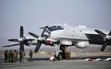 [ẢNH] B-52 Mỹ tới Châu Âu, Nga điều máy bay săn ngầm cực mạnh Tu-142 lên thám sát