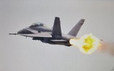 [ẢNH] Chiếc F/A-18D Malaysia bùng lửa sau khi va phải chim
