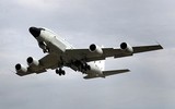 [ẢNH] Mỹ điều máy bay C-135S chuyên ‘đánh hơi’ tên lửa và hạt nhân tới, bán đảo Triều Tiên lại sẽ nóng?