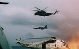 [ẢNH] Siêu tàu sân bay Mỹ rút đi mang theo hơn 100 máy bay VNCH tháng 4-1975