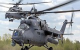 [ẢNH] Trực thăng bay Mi-35M ngày trở lại Syria với sức mạnh kinh hoàng