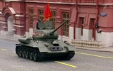 [ẢNH] Dàn vũ khí uy lực của Nga rầm rập duyệt binh trong Ngày chiến thắng