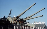 [ẢNH] Mỹ bất ngờ mất 47 thủy thủ khi pháo của thiết giáp hạm phát nổ