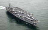 [ẢNH] Siêu tàu sân bay Mỹ mang theo 90 máy bay từng tham gia đột kích thất bại vào Iran