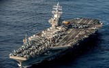 [ẢNH] Âm thầm nhưng quyết liệt, siêu tàu sân bay Mỹ tuần tra liên tục tại biển Đông