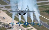 [ẢNH] Ông Trump khoe về 'chiến thần' F-22 dịp quốc khánh khiến giới chuyên gia bật cười