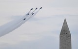 [ẢNH] Máy bay Mỹ bay rợp trời trong ngày mừng quốc khánh lịch sử