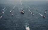 [ẢNH] Siêu tàu ngầm hạt nhân- ‘cận vệ’ tàu sân bay Mỹ lầm lũi tới biển Đông