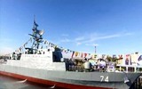 [ẢNH] Chiến hạm mạnh nhất Iran sắp có màn chạm trán lịch sử với tàu Anh, Mỹ?