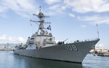 [ẢNH] Chiến hạm Mỹ tiếp tục tuần tra bảo vệ tự do hàng hải ở Biển Đông