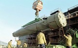 [ẢNH] Tàu ngầm hạt nhân Nga vừa phóng 
