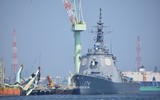 [ẢNH] Khu trục hạm tỷ đô của Nhật suýt nữa bị bão nhấn chìm xuống biển