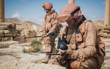 [ẢNH] Lính Nga thế chỗ quân Mỹ, chiếm lĩnh các căn cứ trọng điểm tại Syria