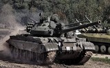 [ẢNH] Chiến tăng T-62M Nga vừa viện trợ cho Syria đã bị phiến quân đánh tan tành