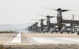 [ẢNH] Trực thăng siêu 'dị' V-22 Mỹ có mặt trong chiến dịch tiêu diệt trùm khủng bố IS?