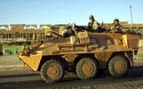 [ẢNH] Mỹ bất ngờ sử dụng xe bọc thép Áo sản xuất để canh mỏ dầu Syria