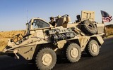 [ẢNH] Mỹ bất ngờ sử dụng xe bọc thép Áo sản xuất để canh mỏ dầu Syria