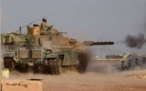 [ẢNH] Thổ Nhĩ Kỳ đưa hàng loạt xe tăng hạng nặng vào chiến trường Syria