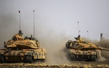 [ẢNH] Thổ Nhĩ Kỳ đưa hàng loạt xe tăng hạng nặng vào chiến trường Syria