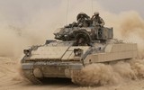 [ẢNH] Mỹ tung vào Syria hàng loạt xe chiến đấu bộ binh M2 Bradley - 