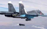 [ẢNH] Nga dùng bom hủy diệt tăng trút xuống đầu phiến quân thân Thổ Nhĩ Kỳ tại Syria