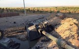 [ẢNH] Tên lửa Nga ‘thổi’ tung tháp của pháo tự hành Thổ Nhĩ Kỳ tại Syria