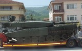 [ẢNH] Thổ Nhĩ Kỳ mang chiến tăng Leopard 2NG vào Syria thách thức T-90?