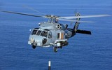 [ẢNH] Trực thăng săn ngầm đáng sợ MH-60R Sea Hawk của tàu sân bay Mỹ