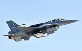 [ẢNH] Tiêm kích F-16 của không quân Pakistan lao xuống đất vỡ vụn