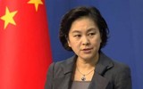 [ẢNH] Phát ngôn viên Bộ Ngoại giao Trung Quốc đáp trả Ngoại trưởng Mỹ về Covid-19