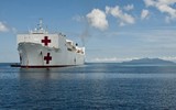 [ẢNH] Dịch Covid-19 leo thang, Mỹ quyết định điều động siêu tàu bệnh viện ứng cứu