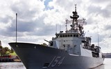 [ẢNH] Chiến hạm Australia sát cánh cùng Mỹ trong diễn tập biển Đông