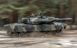 [ẢNH] Ba Lan tiếp nhận xe tăng cực mạnh từ Đức, sẵn sàng đối trọng với T-14 Armata Nga