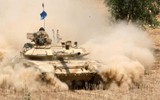 [ẢNH] Ấn Độ bất ngờ mang xe tăng T-90 đến sát biên giới Trung Quốc