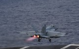 [ẢNH] Đội hình hùng hậu hộ tống 2 tàu sân bay Mỹ trên Biển Đông
