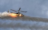 [ẢNH] Cách trực thăng chiến đấu Nga hoá giải đòn tấn công sinh tử của tên lửa vác vai