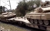 [ẢNH] Ấn Độ triển khai tăng T-90 sát biên giới chặn lính Trung Quốc