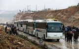 Phiến quân rút khỏi khu vực cuối cùng bị bao vây tại miền trung Syria