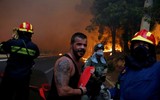 [ẢNH] Cháy rừng nghiêm trọng tại thủ đô Athens (Hy Lạp) khiến 20 người thiệt mạng