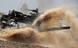[ẢNH] Nga vô địch tại chung kết giải đua xe tăng Tank Biathlon 2018