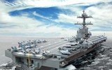 Khám phá siêu hàng không mẫu hạm USS Gerald R. Ford nặng ngang 400 bức tượng Nữ thần Tự do.