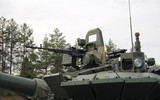 [ẢNH] NATO lo ngại khi Nga nhận hàng loạt xe tăng T-80BVM nâng cấp cực mạnh
