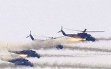 [ẢNH] Syria bất ngờ tung trực thăng vũ trang tấn công khu vực giáp biên giới Israel