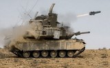 [ẢNH] Israel huy động xe tăng phóng tên lửa siêu đặc biệt tấn công Syria