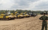 [ẢNH] Nga bất ngờ cấp cho Việt Nam tới 4 chiếc T-72B3 để thi đấu Tank Biathlon 2018