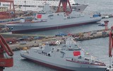 [ẢNH] Nhật Bản hạ thủy khu trục hạm vượt trội Type 055 Trung Quốc