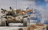 [ẢNH] Israel bất ngờ tung xe thiết giáp lạ áp sát biên giới Syria