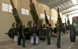[ẢNH] Lựu pháo chiến lợi phẩm cỡ nòng lớn nhất của Việt Nam thể hiện sức mạnh