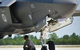 [ẢNH] Tia chớp tàng hình F-35A của Mỹ cắm đầu xuống đất khi hạ cánh lỗi