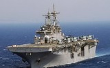 [ẢNH] Siêu tàu đổ bộ tấn công mạnh hơn cả tàu sân bay hạng trung của Hải quân Mỹ